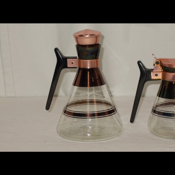 MCM vintage cream and milk decanter set - Picture 3 of 4